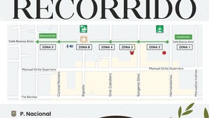 Sanlo pidió liberar veredas ocho horas por el desfile