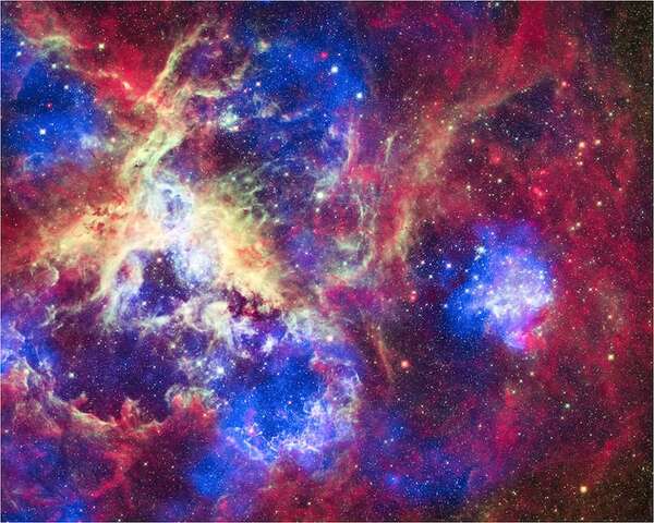 Con un detalle sin precedentes, modelo informático simula la turbulencia en el universo - Ciencia - ABC Color