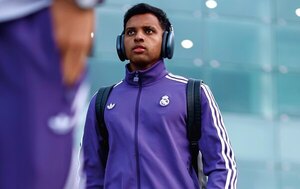 Versus / Rodrygo abandonó el entrenamiento del Real Madrid