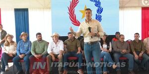 SANTIAGO PEÑA DESTACA LAS OBRAS EN ITAPÚA DURANTE SU GESTIÓN