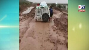 Distrito María Antonia aislado tras intensas lluvias