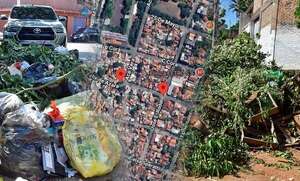 Asunción: vertederos “clandestinos” en cada cuadra sobre la calle Azara  - Crónicas Ciudadanas - ABC Color