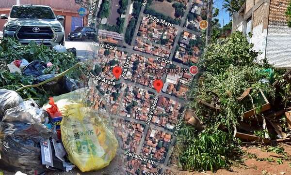 Asunción: vertederos “clandestinos” en cada cuadra sobre la calle Azara - Crónicas Ciudadanas - ABC Color