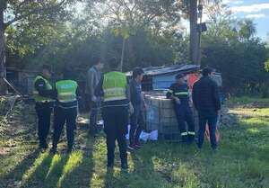 Ypané: encuentran cadáver en un patio baldío  - Policiales - ABC Color