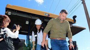 Alliana se muestra en obras inauguradas con Peña con miras al 2028