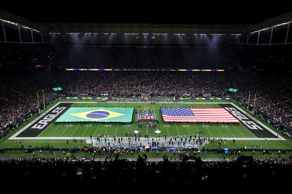 Versus / São Paulo y Madrid entre las ciudades para juegos de la NFL en 2025