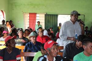 Macrocaptación de agua en comunidad indígena El Estribo avanza con la consulta previa e informada