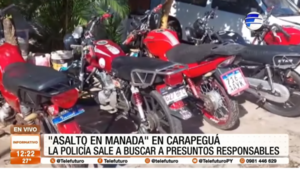 Operativo contra "pandillas" en Carapeguá