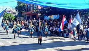 Patriotismo y orgullo en desfile - San Lorenzo Hoy