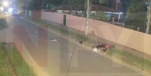(VIDEO). Joven fallece tras imprudente maniobra en Capiatá