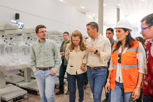 Peña exige culminación del Gran Hospital del Sur y anuncia mejoras adicionales - ADN Digital
