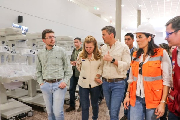 Peña exige culminación del Gran Hospital del Sur y anuncia mejoras adicionales - ADN Digital