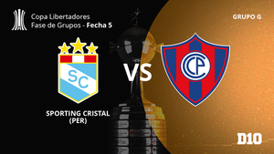 Sporting Cristal vs. Cerro Porteño: Paso a paso