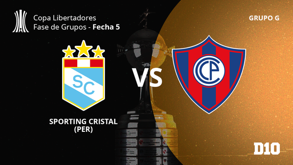 Sporting Cristal vs. Cerro Porteño: Paso a paso