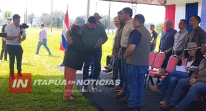 CARLOS BENÍTEZ CELEBRÓ INICIO DE OBRAS VIALES EN SAN RAFAEL DEL PNÁ.