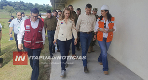 PRESIDENTE PEÑA SUPERVISÓ AVANCES DEL FUTURO HOSPITAL GENERAL DE ITAPÚA