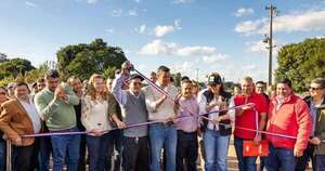 La Nación / Gobierno inauguró ayer anhelado corredor de exportación en Itapúa