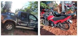 Joven muere en accidente entre motocicleta y camioneta en Capiatá - Policiales - ABC Color
