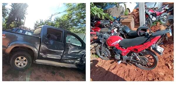 Joven muere en accidente entre motocicleta y camioneta en Capiatá - Policiales - ABC Color