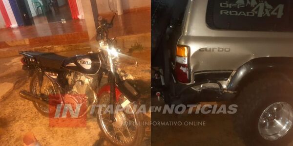 SINIESTRO VIAL DEJÓ LESIONADOS EN ENCARNACIÓN