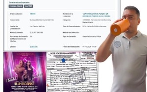 Miguel Prieto ejecuta otro robo a cara descubierta con “plazas de oro” por G. 20.000 millones