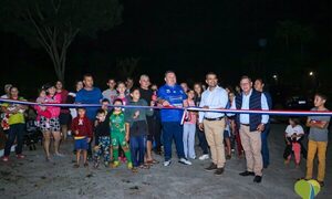 Roque Godoy inaugura tramo de empedrado en el barrio Santa Inés de Presidente Franco – Diario TNPRESS