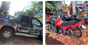 Joven muere en accidente entre motocicleta y camioneta en Capiatá - Noticiero Paraguay