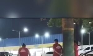 (VIDEO)Mujeres se trenzaron por un arriero en plena calle: Una embarazada cayó al suelo
