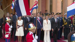 Con minutos de retrasos, Gobierno inicia las celebraciones por la Independencia de Paraguay