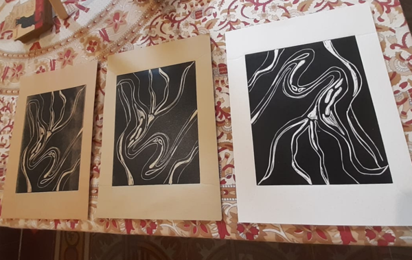 Taller de linograbado en La Tribuna: un espacio para el arte y el aprendizaje