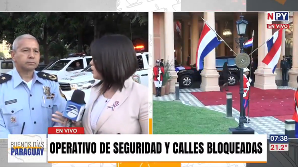 Amplio despliegue policial para operativo de seguridad por fechas patrias y Congreso de la FIFA en Asunción