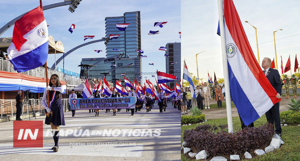 ENCARNACIÓN CELEBRÓ CON PATRIOTISMO LOS 214 AÑOS DE INDEPENDENCIA DEL PARAGUAY