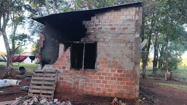 Le prendió fuego a la casa de su hermana porque no quiso darle para su vicio