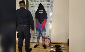 Detienen a joven por hurto de accesorios de vehículos 
