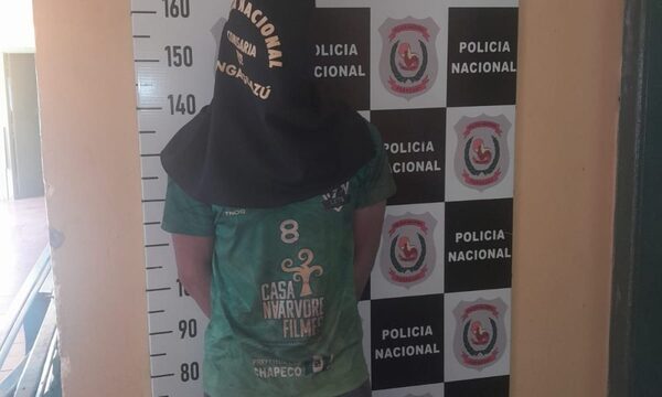 Joven fue aprehendido por hurto domiciliario en Minga Guazú
