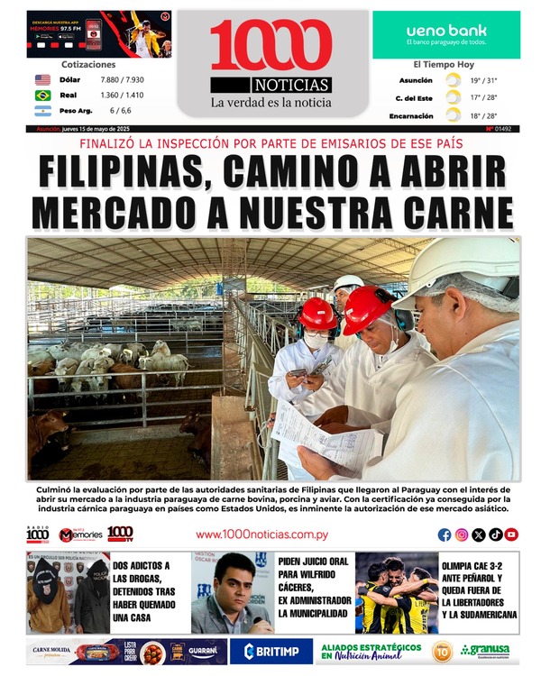 15 Mayo 2025 - 1000 Noticias