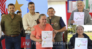 INDERT ROMPE RÉCORD HISTÓRICO DE ENTREGA DE TÍTULOS DE PROPIEDAD