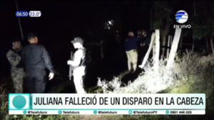 Niña estaba dormida cuando recibió un disparo de su padre en la cabeza