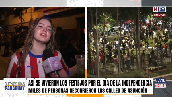 Así se vivieron los festejos por el Día de la Independencia en la capital