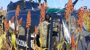 Un helicóptero de la Policía Nacional capotó en Fuerte Olimpo