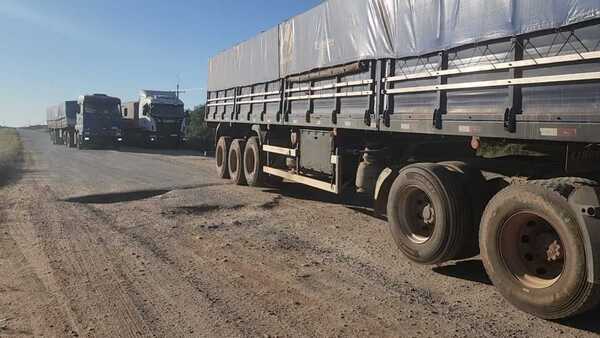 Denuncian calamitoso estado del tramo del Lote B de la ruta Concepción–Pozo Colorado