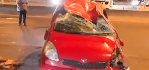 Accidente en la Transchaco deja tres heridos - 1000 Noticias