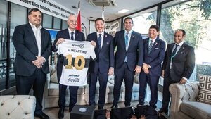 La FIFA visita el futuro estadio de Olimpia