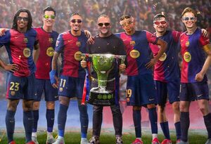 Versus / Barcelona se queda con el clásico ante el Espanyol y se consagra campeón de la Liga