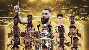 Benzema, campeón de Liga en Arabia