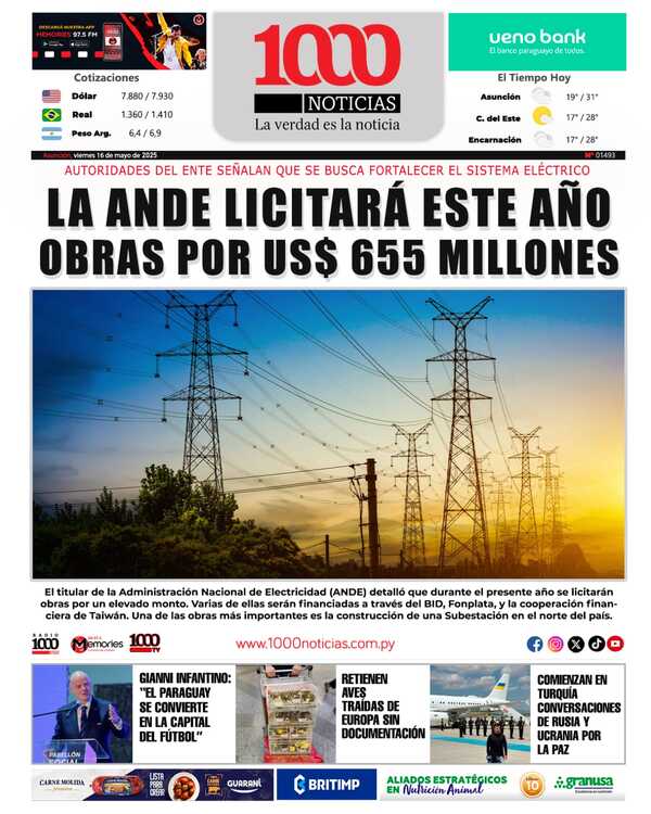 16 Mayo 2025 - 1000 Noticias
