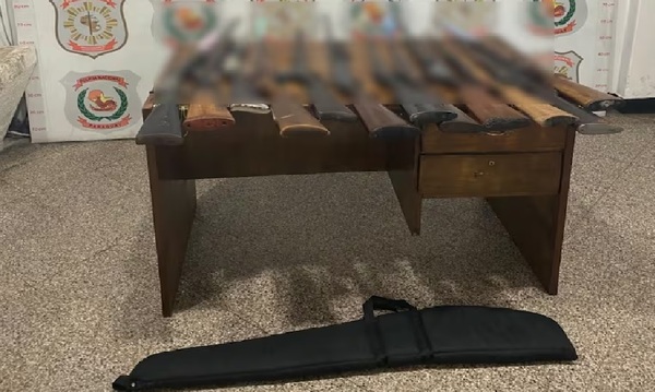 Detienen a hombre de 75 años con un arsenal en Asunción - OviedoPress