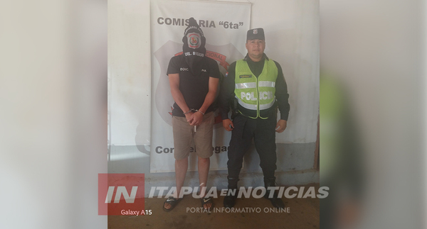 DETUVIERON A GUARDIA DE SEGURIDAD DE EMPRESA ASALTADA EN CNEL. BOGADO