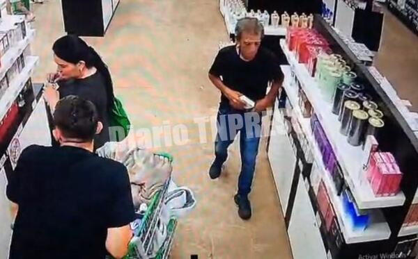 Chileno fue descubierto robando perfumes dentro de un shopping del microcentro de Ciudad del Este – Diario TNPRESS