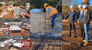 AVANZA LA CONSTRUCCIÓN DEL PABELLÓN QUIRÚRGICO EN EL HOSPITAL DISTRITAL DE NATALIO
